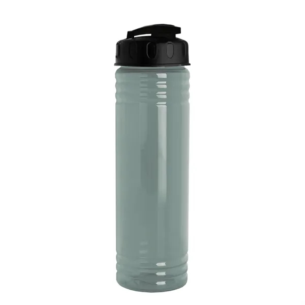 Slim Cylinder Design 24 oz. UpCycle Sport Bottles with Flip Lid.... from ASI 40480 Koozie Group