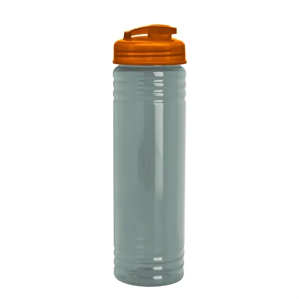 Slim Cylinder Design 24 oz. UpCycle Sport Bottles with Flip Lid.... from ASI 40480 Koozie Group