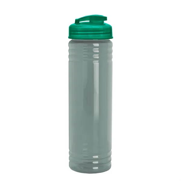 Slim Cylinder Design 24 oz. UpCycle Sport Bottles with Flip Lid.... from ASI 40480 Koozie Group