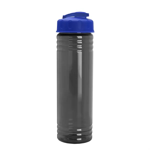 Slim Cylinder Design 24 oz. UpCycle Sport Bottles with Flip Lid.... from ASI 40480 Koozie Group