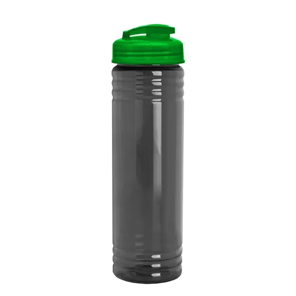 Slim Cylinder Design 24 oz. UpCycle Sport Bottles with Flip Lid.... from ASI 40480 Koozie Group