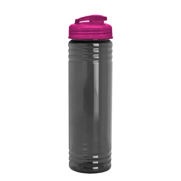 Slim Cylinder Design 24 oz. UpCycle Sport Bottles with Flip Lid.... from ASI 40480 Koozie Group