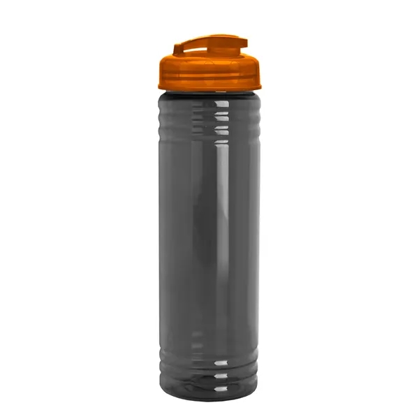 Slim Cylinder Design 24 oz. UpCycle Sport Bottles with Flip Lid.... from ASI 40480 Koozie Group