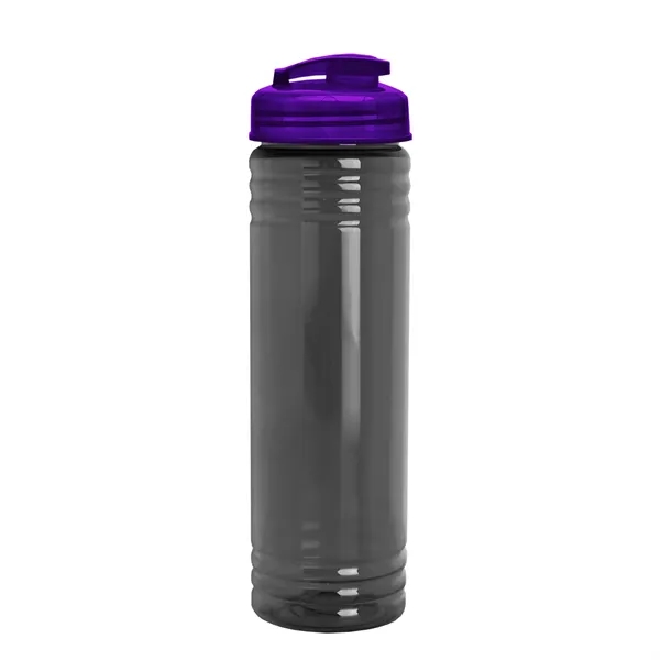 Slim Cylinder Design 24 oz. UpCycle Sport Bottles with Flip Lid.... from ASI 40480 Koozie Group