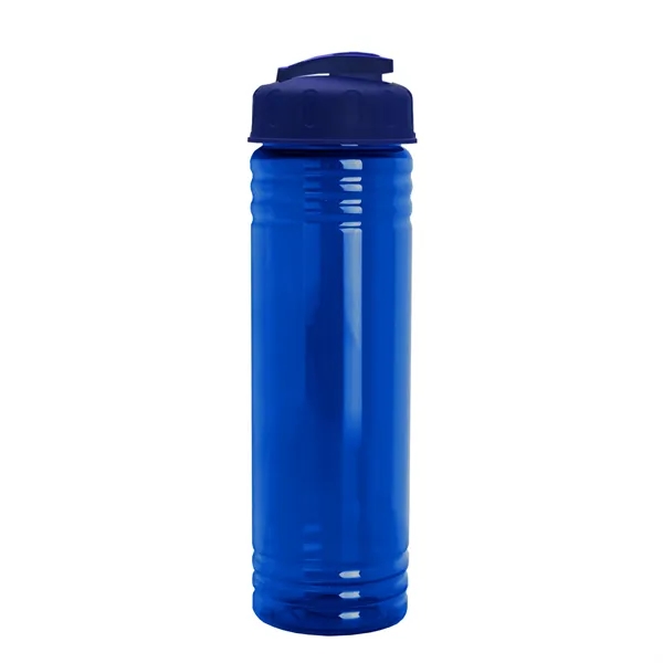 Slim Cylinder Design 24 oz. UpCycle Sport Bottles with Flip Lid.... from ASI 40480 Koozie Group