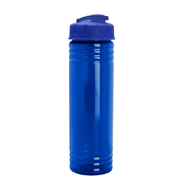 Slim Cylinder Design 24 oz. UpCycle Sport Bottles with Flip Lid.... from ASI 40480 Koozie Group