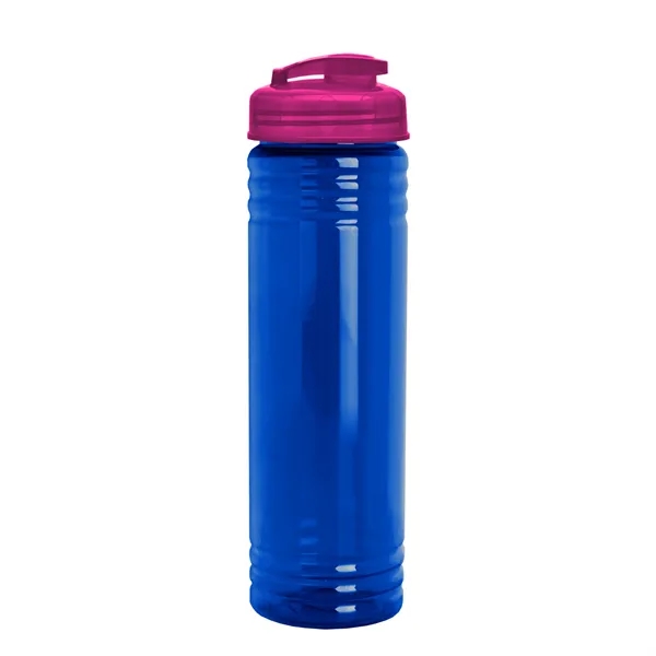 Slim Cylinder Design 24 oz. UpCycle Sport Bottles with Flip Lid.... from ASI 40480 Koozie Group