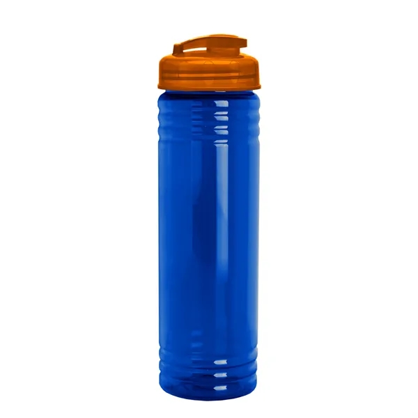 Slim Cylinder Design 24 oz. UpCycle Sport Bottles with Flip Lid.... from ASI 40480 Koozie Group