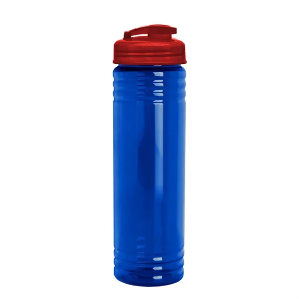 Slim Cylinder Design 24 oz. UpCycle Sport Bottles with Flip Lid.... from ASI 40480 Koozie Group