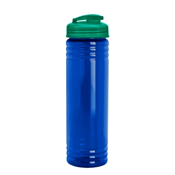 Slim Cylinder Design 24 oz. UpCycle Sport Bottles with Flip Lid.... from ASI 40480 Koozie Group