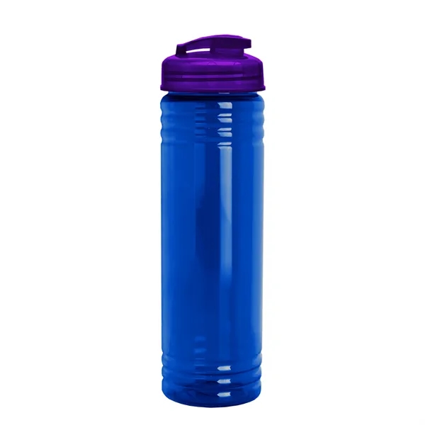 Slim Cylinder Design 24 oz. UpCycle Sport Bottles with Flip Lid.... from ASI 40480 Koozie Group