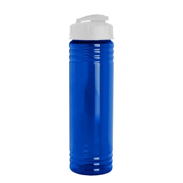 Slim Cylinder Design 24 oz. UpCycle Sport Bottles with Flip Lid.... from ASI 40480 Koozie Group