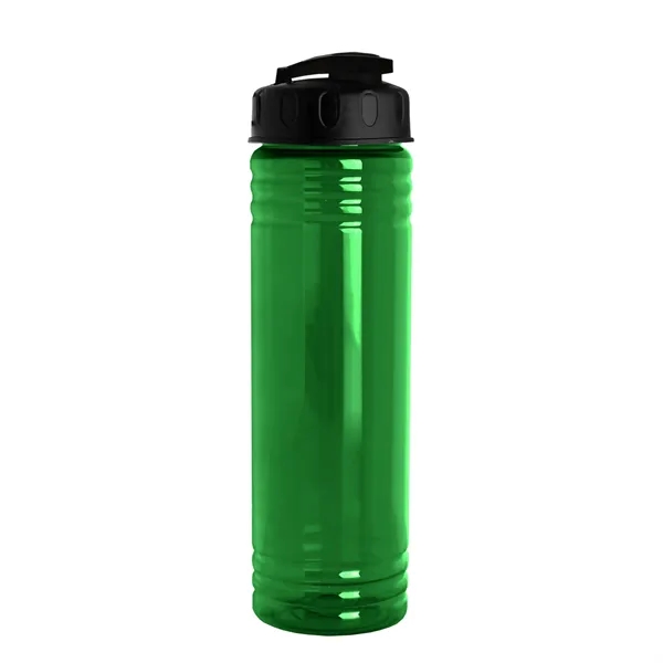 Slim Cylinder Design 24 oz. UpCycle Sport Bottles with Flip Lid.... from ASI 40480 Koozie Group