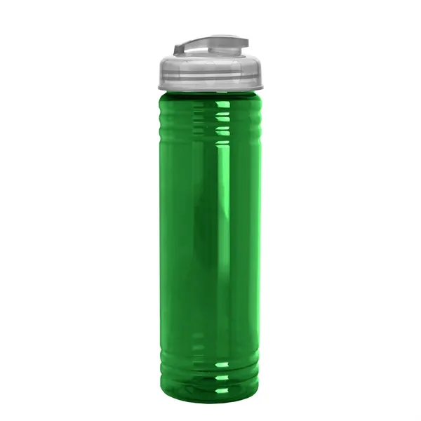 Slim Cylinder Design 24 oz. UpCycle Sport Bottles with Flip Lid.... from ASI 40480 Koozie Group