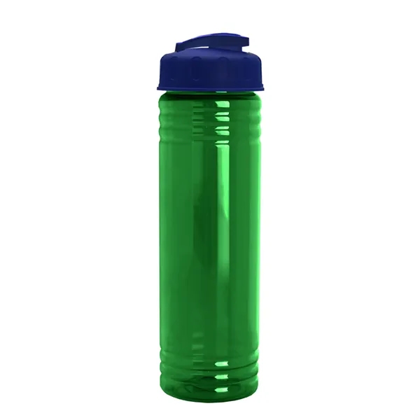 Slim Cylinder Design 24 oz. UpCycle Sport Bottles with Flip Lid.... from ASI 40480 Koozie Group