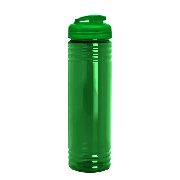 Slim Cylinder Design 24 oz. UpCycle Sport Bottles with Flip Lid.... from ASI 40480 Koozie Group