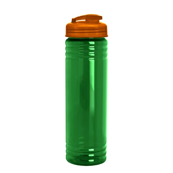 Slim Cylinder Design 24 oz. UpCycle Sport Bottles with Flip Lid.... from ASI 40480 Koozie Group