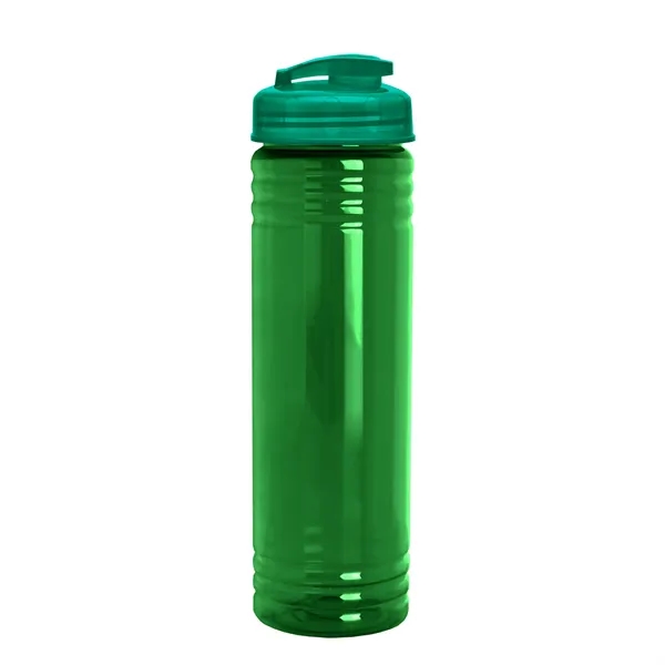 Slim Cylinder Design 24 oz. UpCycle Sport Bottles with Flip Lid.... from ASI 40480 Koozie Group