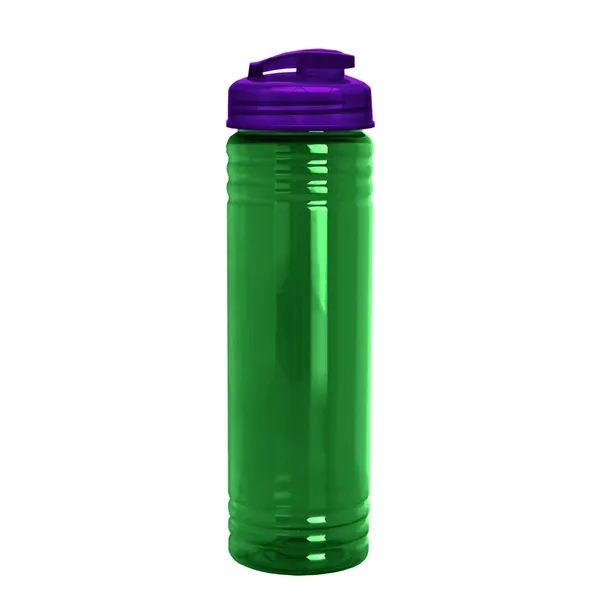 Slim Cylinder Design 24 oz. UpCycle Sport Bottles with Flip Lid.... from ASI 40480 Koozie Group