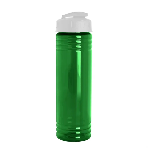 Slim Cylinder Design 24 oz. UpCycle Sport Bottles with Flip Lid.... from ASI 40480 Koozie Group