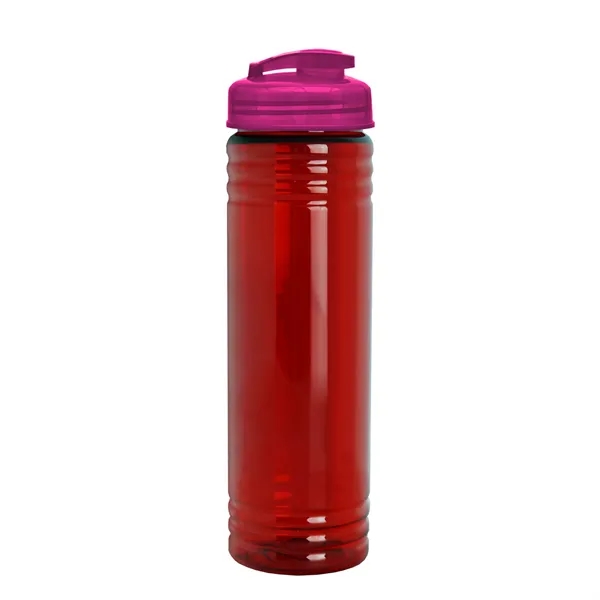 Slim Cylinder Design 24 oz. UpCycle Sport Bottles with Flip Lid.... from ASI 40480 Koozie Group