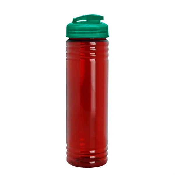 Slim Cylinder Design 24 oz. UpCycle Sport Bottles with Flip Lid.... from ASI 40480 Koozie Group