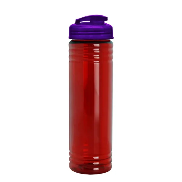 Slim Cylinder Design 24 oz. UpCycle Sport Bottles with Flip Lid.... from ASI 40480 Koozie Group