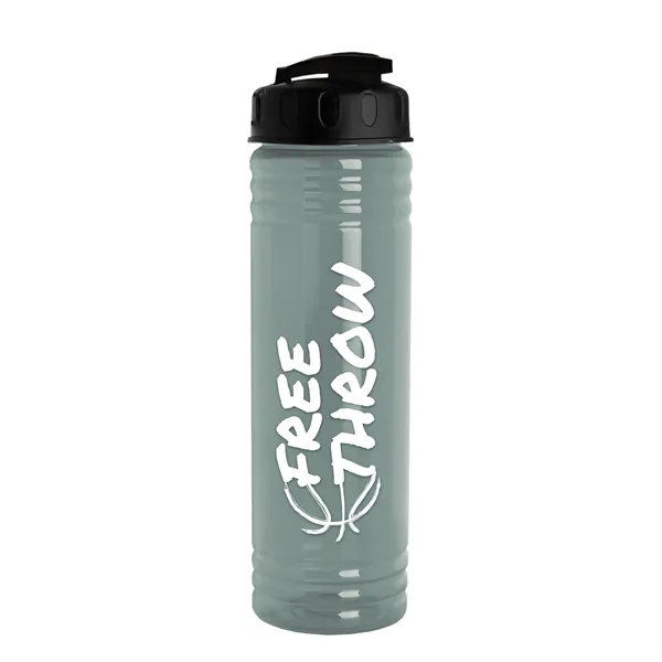 Slim Cylinder Design 24 oz. UpCycle Sport Bottles with Flip Lid.... from ASI 40480 Koozie Group