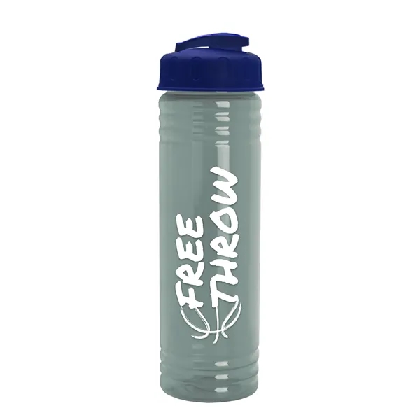 Slim Cylinder Design 24 oz. UpCycle Sport Bottles with Flip Lid.... from ASI 40480 Koozie Group