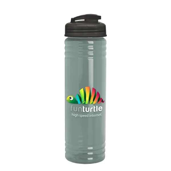 Slim Cylinder Design 24 oz. UpCycle Sport Bottles with Flip Lid.... from ASI 40480 Koozie Group