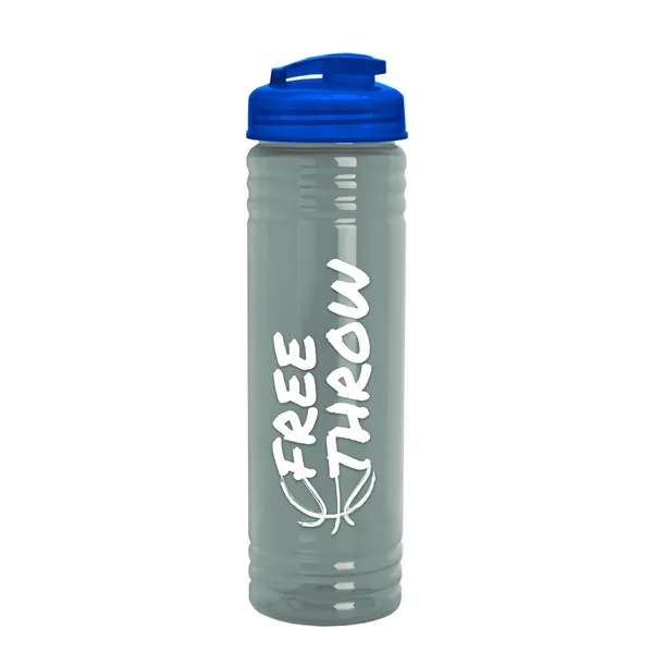Slim Cylinder Design 24 oz. UpCycle Sport Bottles with Flip Lid.... from ASI 40480 Koozie Group