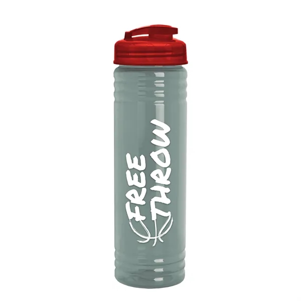 Slim Cylinder Design 24 oz. UpCycle Sport Bottles with Flip Lid.... from ASI 40480 Koozie Group