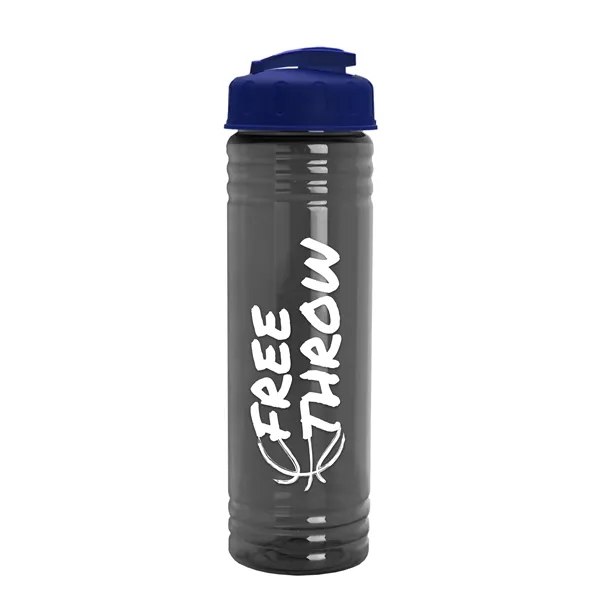 Slim Cylinder Design 24 oz. UpCycle Sport Bottles with Flip Lid.... from ASI 40480 Koozie Group