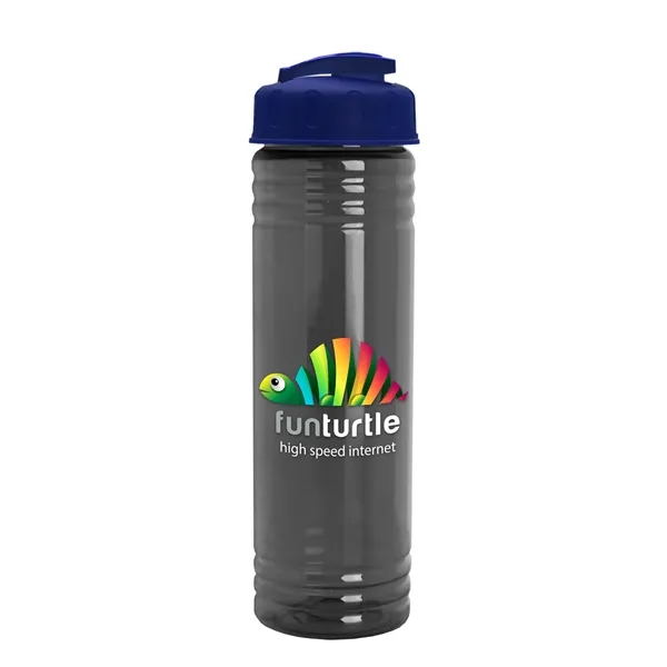 Slim Cylinder Design 24 oz. UpCycle Sport Bottles with Flip Lid.... from ASI 40480 Koozie Group
