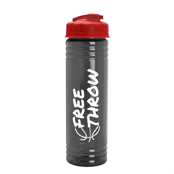 Slim Cylinder Design 24 oz. UpCycle Sport Bottles with Flip Lid.... from ASI 40480 Koozie Group