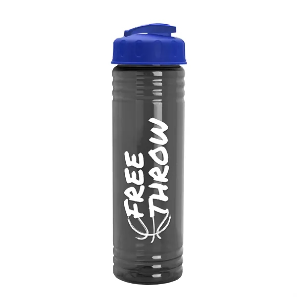 Slim Cylinder Design 24 oz. UpCycle Sport Bottles with Flip Lid.... from ASI 40480 Koozie Group