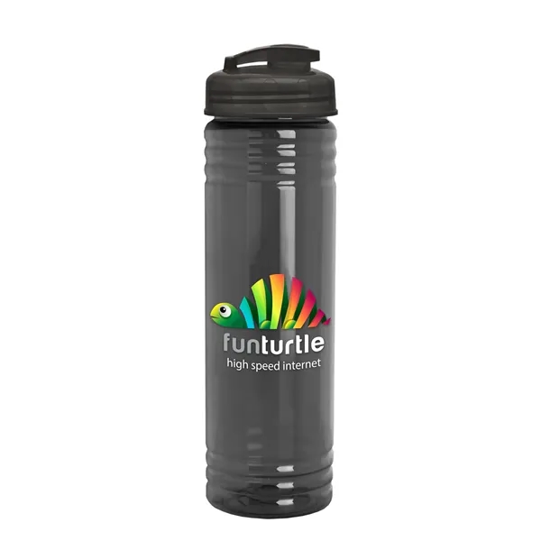 Slim Cylinder Design 24 oz. UpCycle Sport Bottles with Flip Lid.... from ASI 40480 Koozie Group