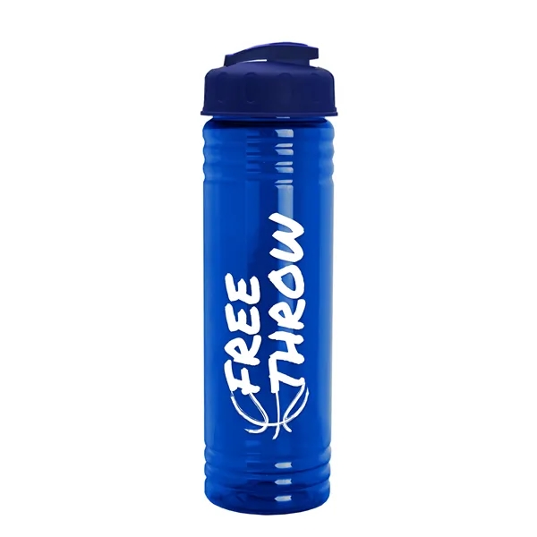 Slim Cylinder Design 24 oz. UpCycle Sport Bottles with Flip Lid.... from ASI 40480 Koozie Group
