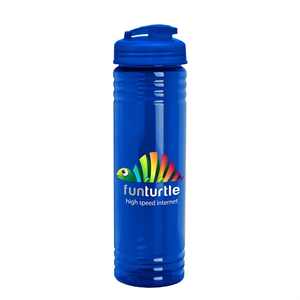 Slim Cylinder Design 24 oz. UpCycle Sport Bottles with Flip Lid.... from ASI 40480 Koozie Group