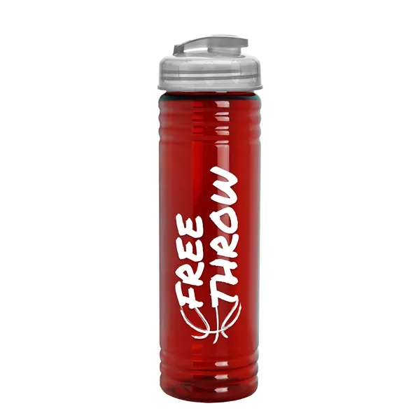 Slim Cylinder Design 24 oz. UpCycle Sport Bottles with Flip Lid.... from ASI 40480 Koozie Group