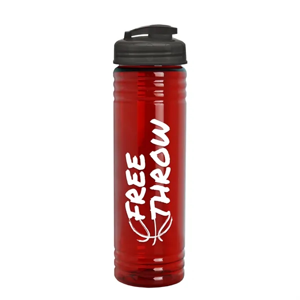 Slim Cylinder Design 24 oz. UpCycle Sport Bottles with Flip Lid.... from ASI 40480 Koozie Group