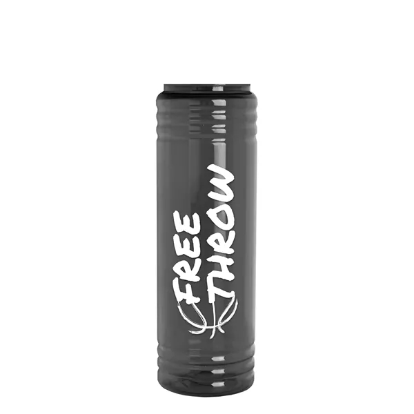 Slim Cylinder Design 24 oz. UpCycle Sport Bottles with Flip Lid.... from ASI 40480 Koozie Group