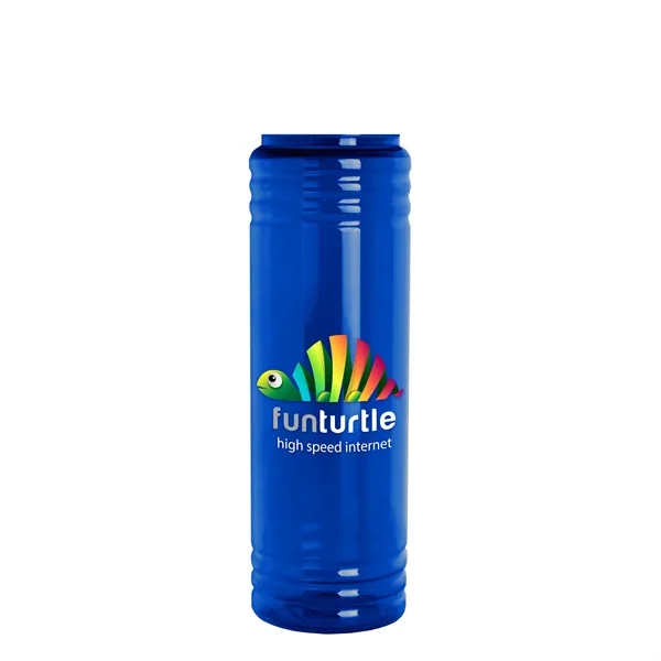 Slim Cylinder Design 24 oz. UpCycle Sport Bottles with Flip Lid.... from ASI 40480 Koozie Group