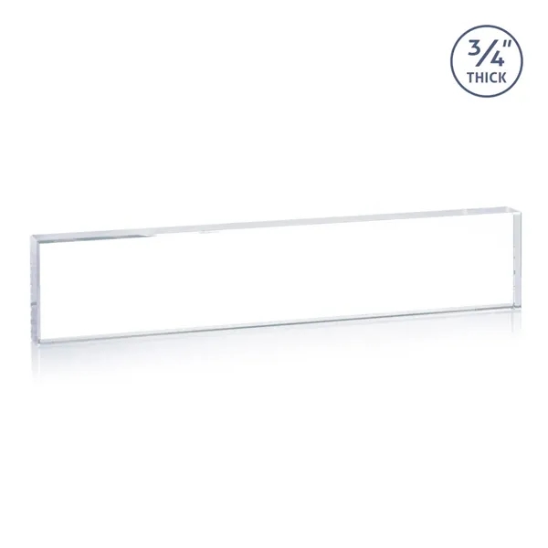 The Lancaster Nameplate is crafted from premium Starfire Crystal, offering exceptional... from ASI 84592 St Regis Group / St Regis