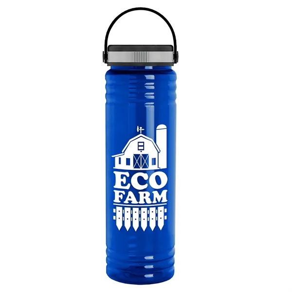 Slim Cylinder Design 24 oz. UpCycle Sport Bottles with EZ Grip... from ASI 40480 Koozie Group