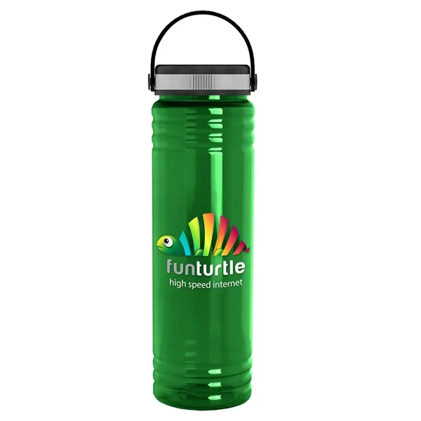 Slim Cylinder Design 24 oz. UpCycle Sport Bottles with EZ Grip... from ASI 40480 Koozie Group