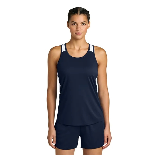 Sport-Tek Women's Club Track Tank... from ASI 84863 SanMar