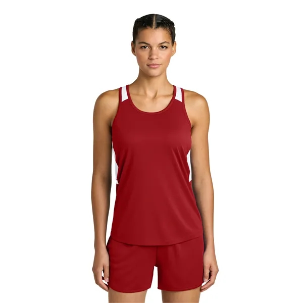 Sport-Tek Women's Club Track Tank... from ASI 84863 SanMar