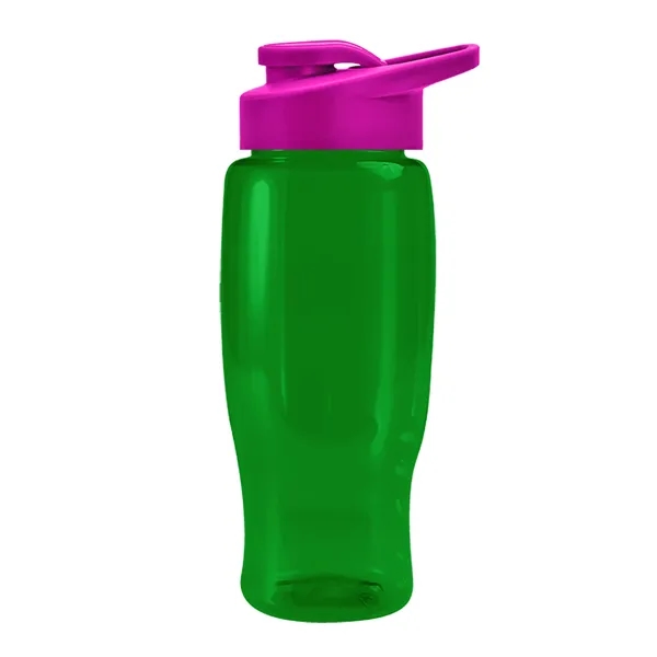 27 Oz Bottle w/ Drink Thru Lid made from Recycled rPET.... from ASI 40480 Koozie Group
