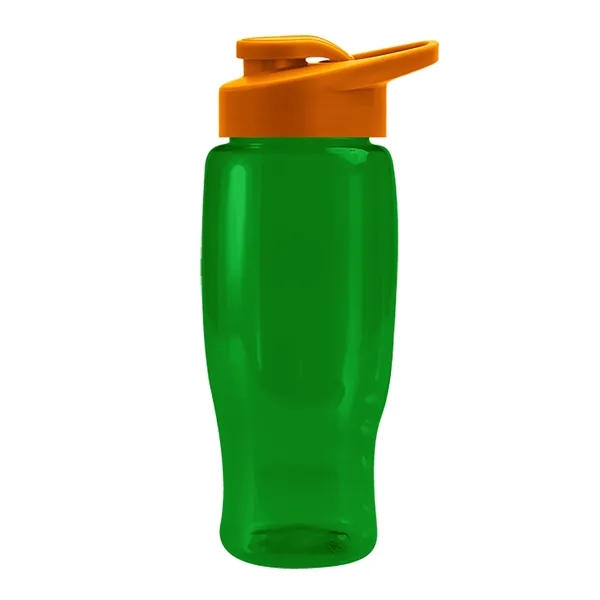 27 Oz Bottle w/ Drink Thru Lid made from Recycled rPET.... from ASI 40480 Koozie Group